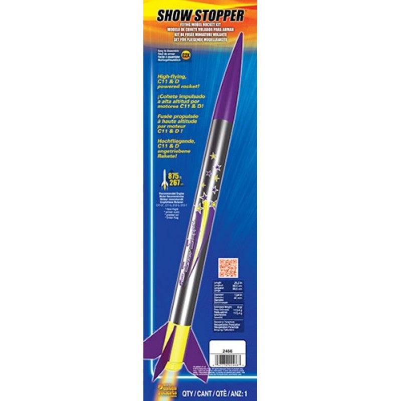 Estes Show Stopper E2X flying model rocket kit