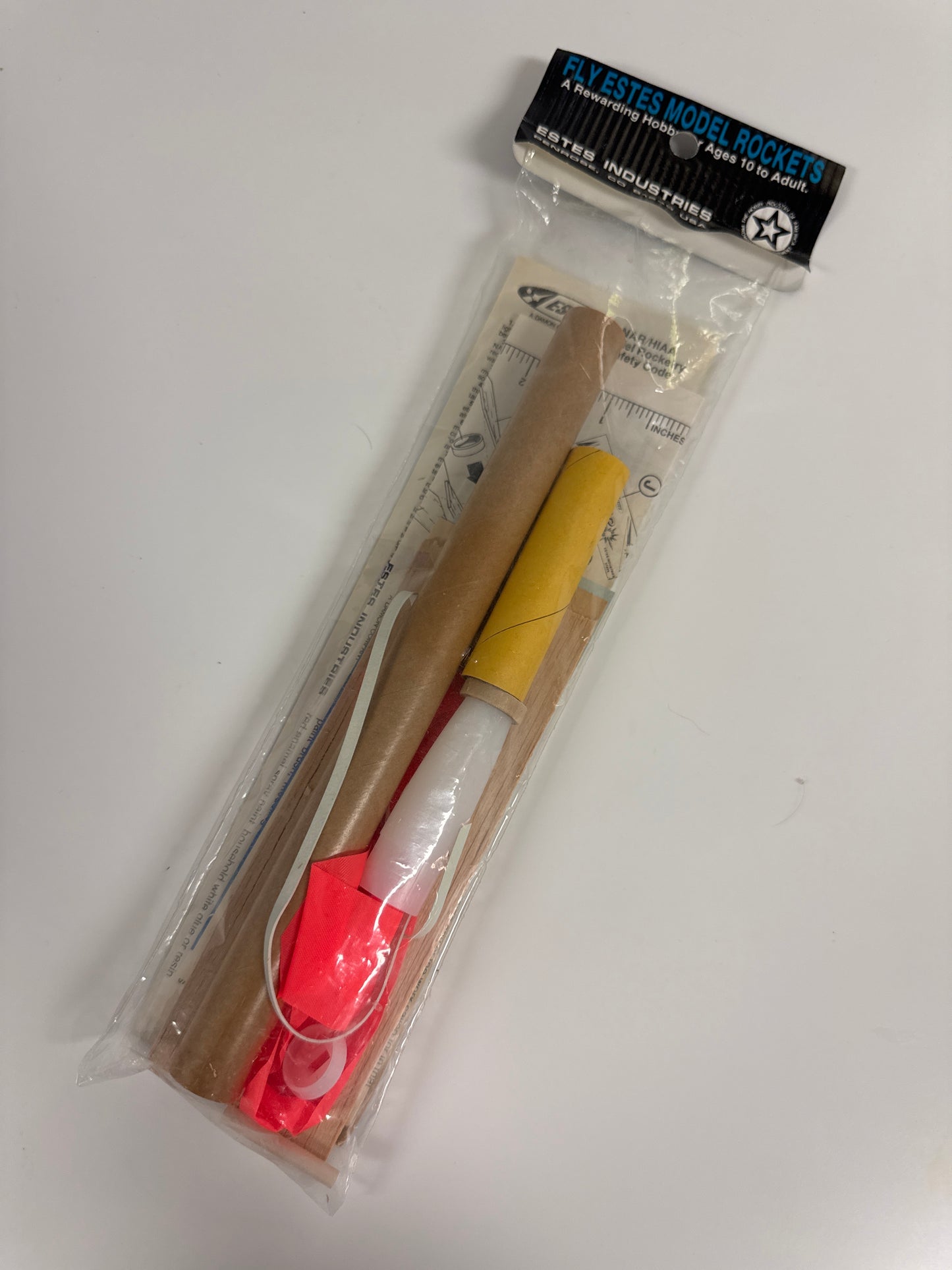 Vintage Estes Laser Flying Model Rocket