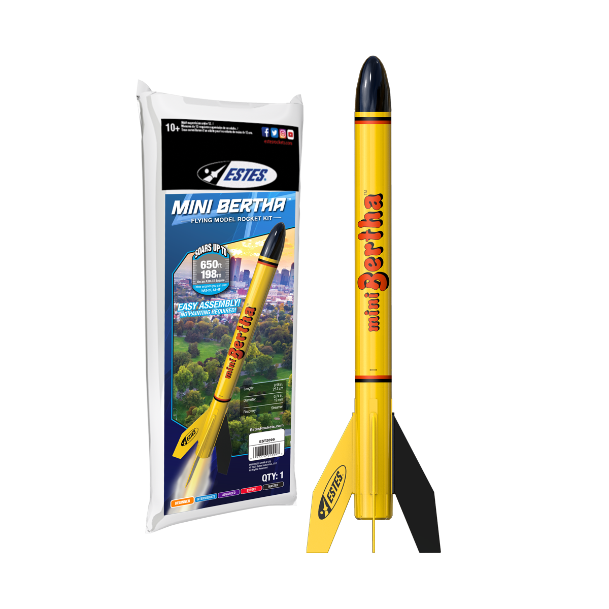 Estes Mini Bertha® Model Rocket