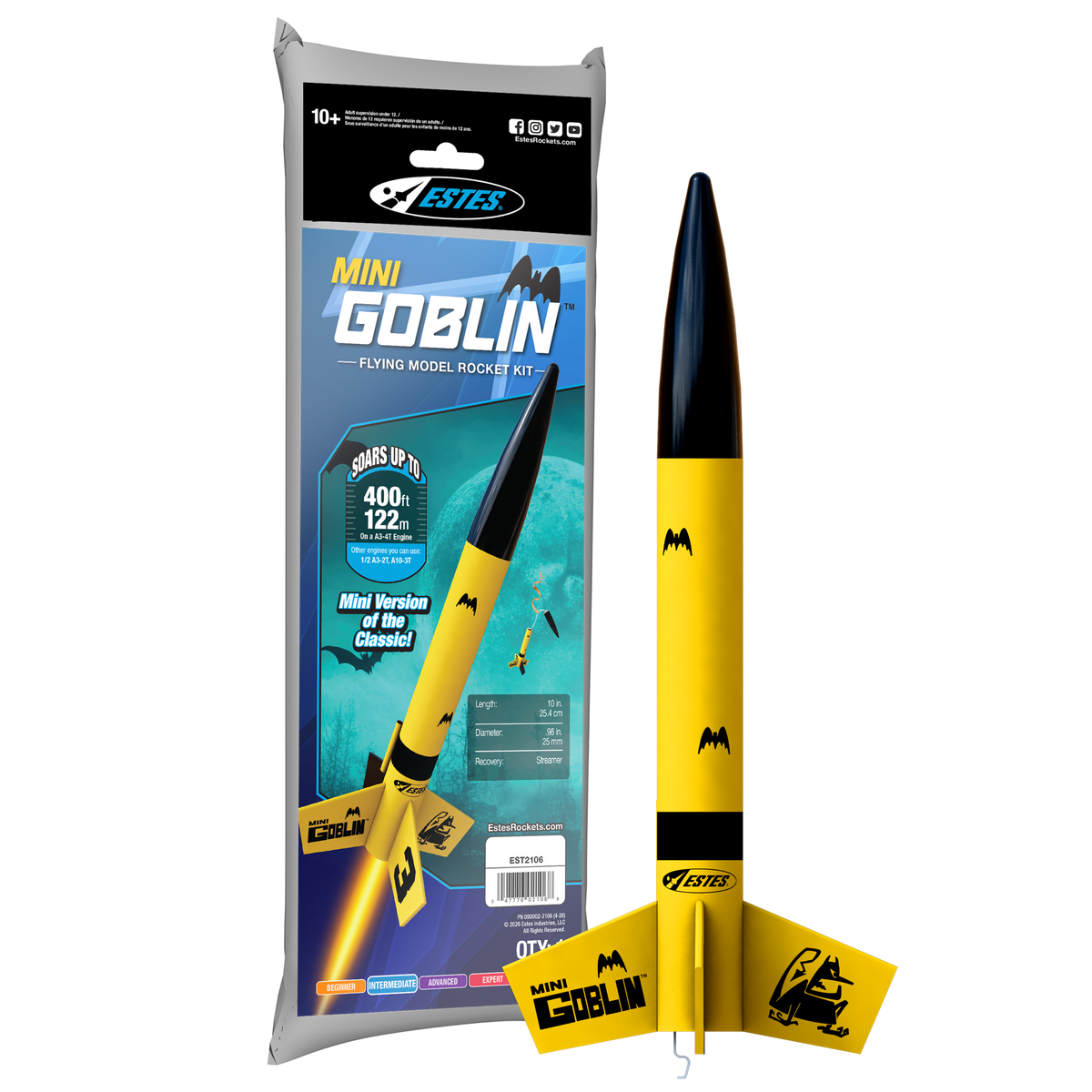 Estes Mini Goblin Model Rocket Kit
