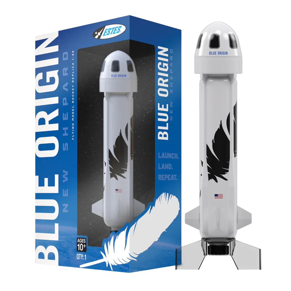 Estes Blue Origin New Shepard RTF Flying Scale Model