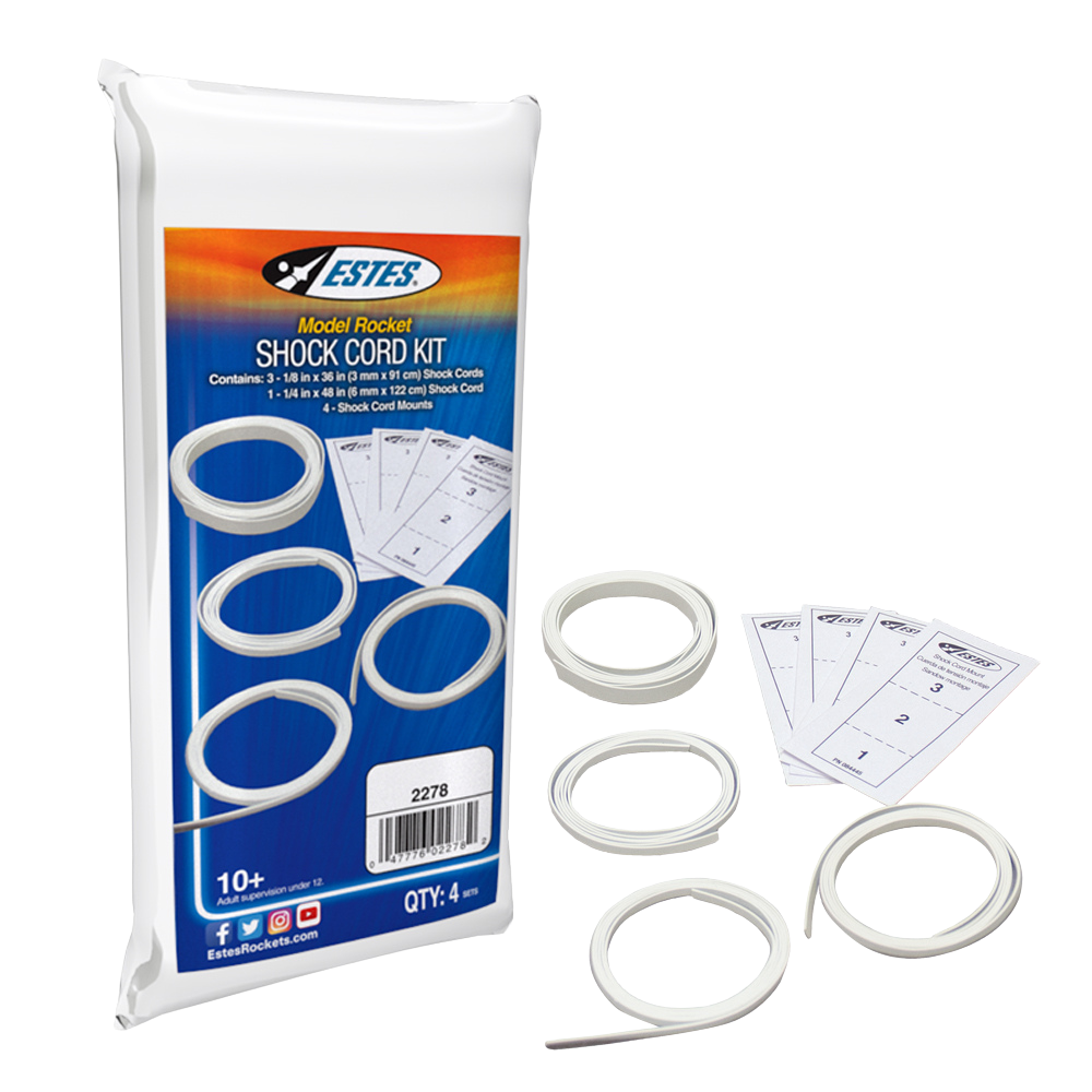 Estes Shock Cords & Mount Pack
