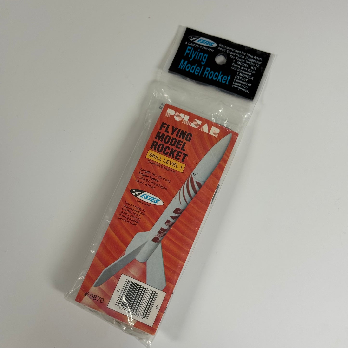 Estes Pulsar Flying Model Rocket Kit