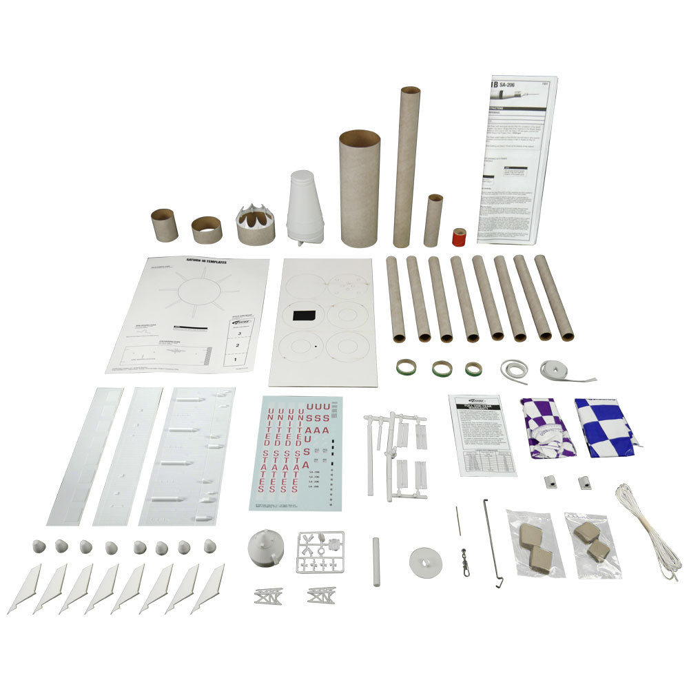 Estes Saturn 1B 1:100 Scale Model