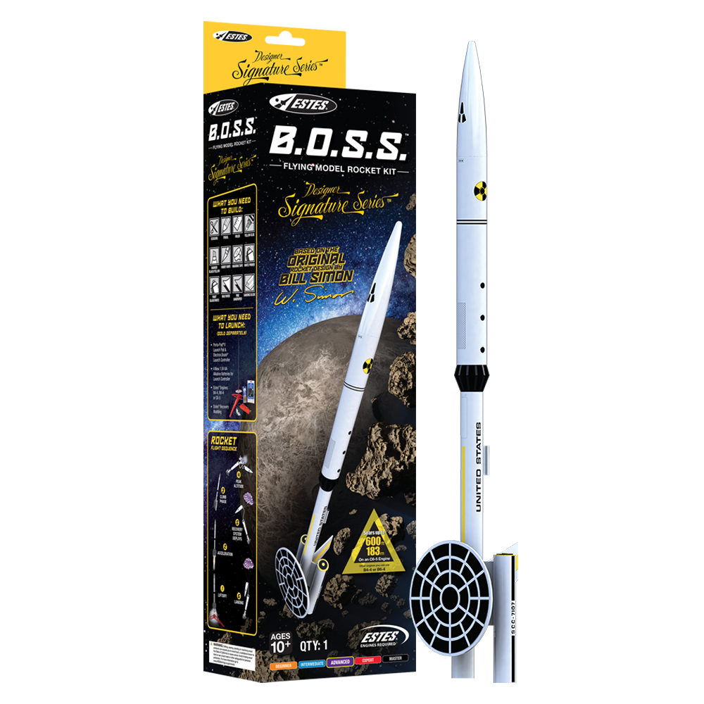 Estes B.O.S.S. (Belt Observer Survey Ship)