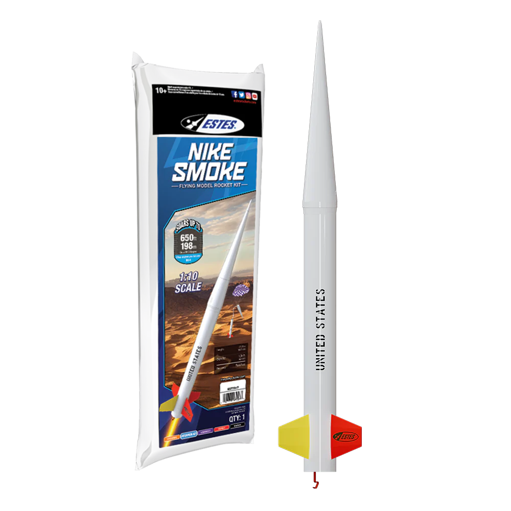 Estes Nike Smoke, 1:10 scale model