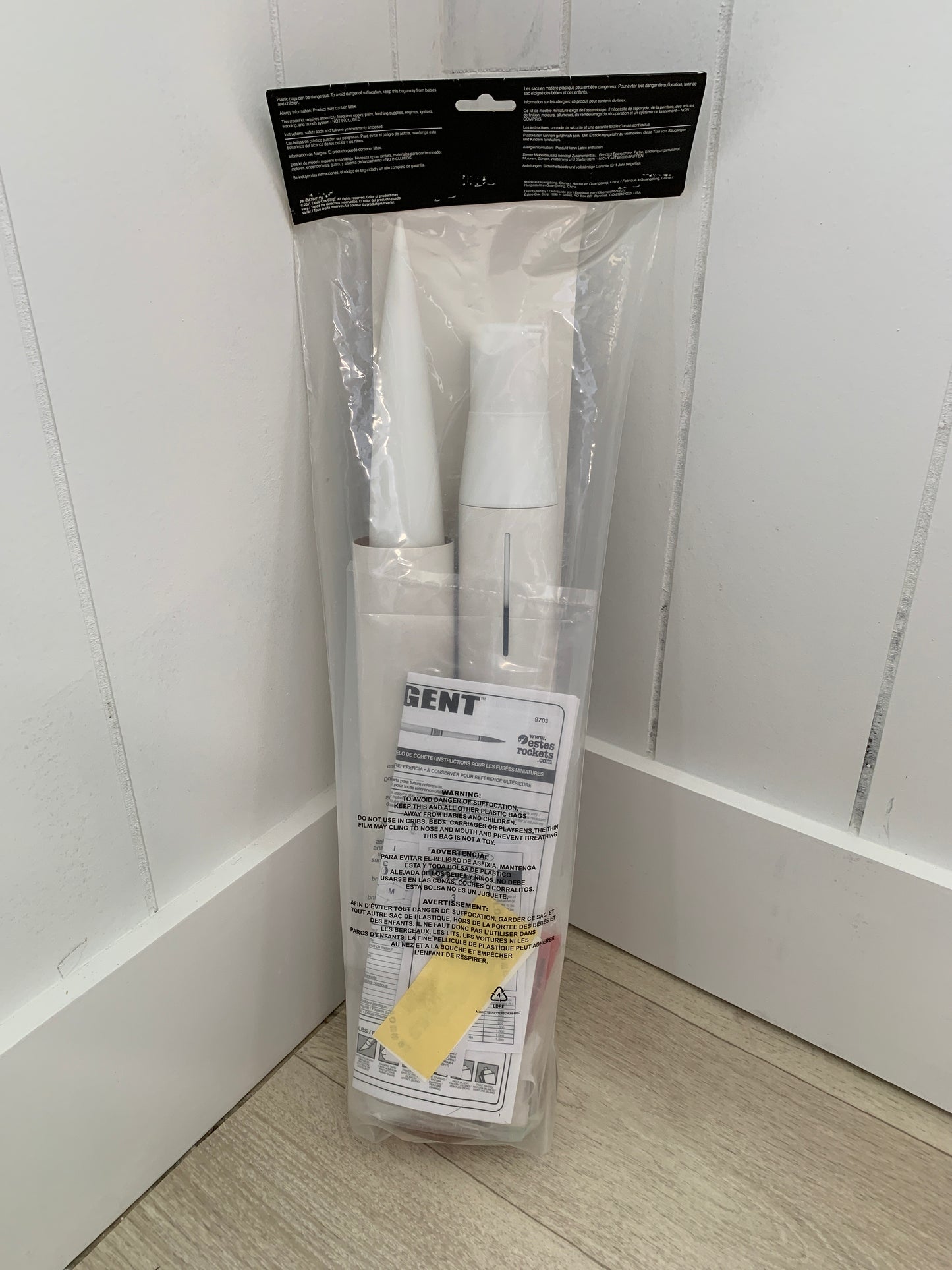 Estes Pro Series II Argent (original version with face card)