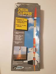 Vintage Estes Delta Clipper