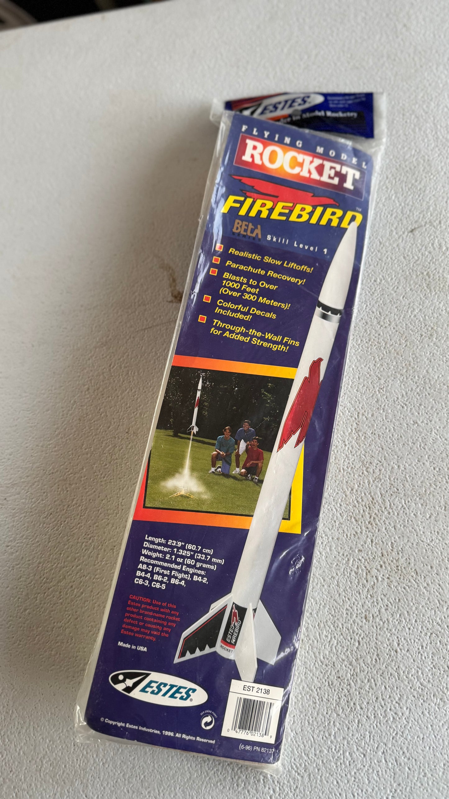 Estes Firebird Beta Series Model Rocket
