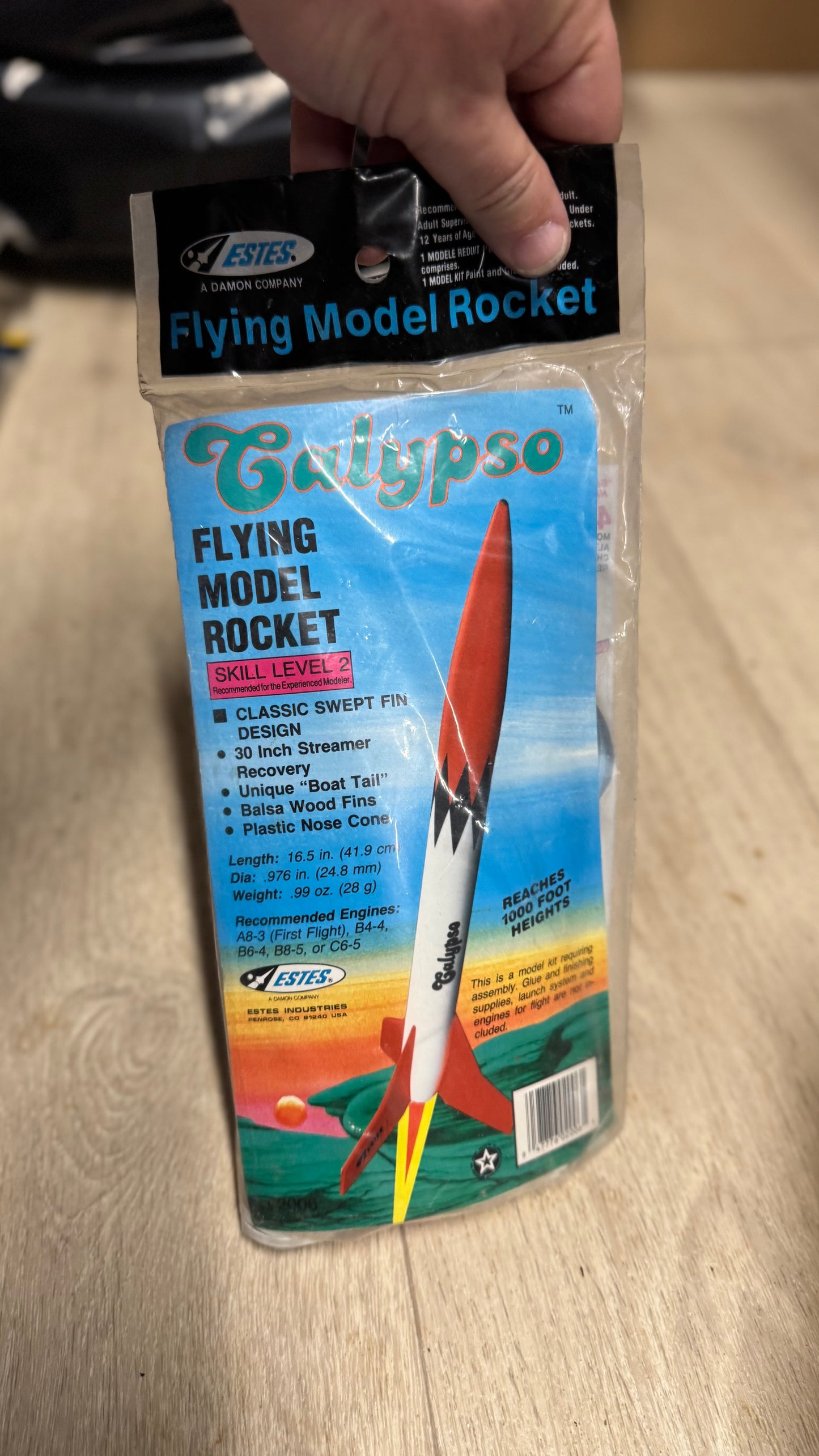 Estes Calypso Model Rocket