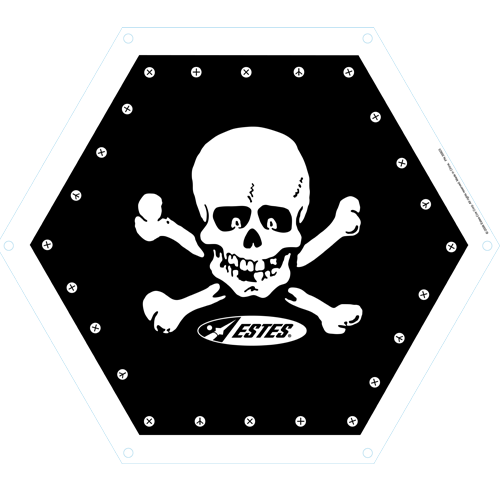 Estes 18" Der Red Max Parachute