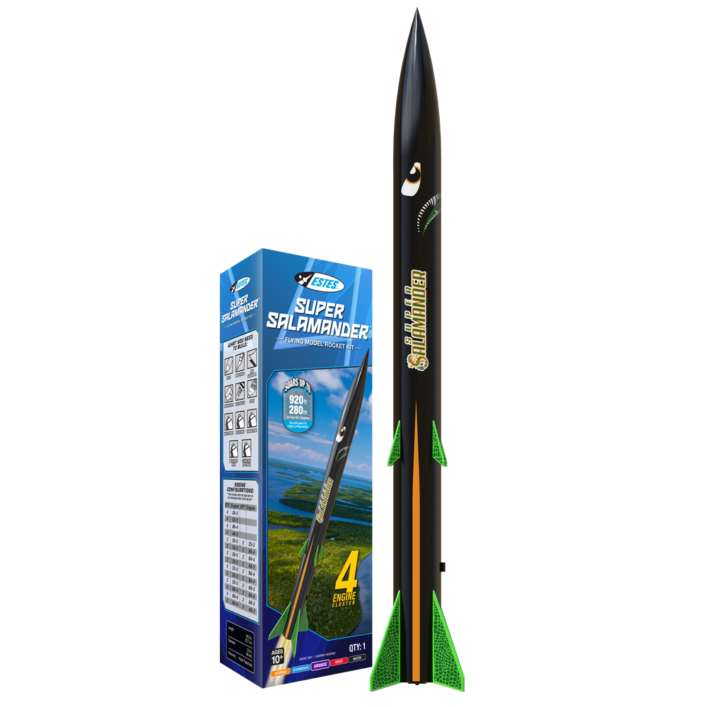 Estes Super Salamander Model Rocket Kit