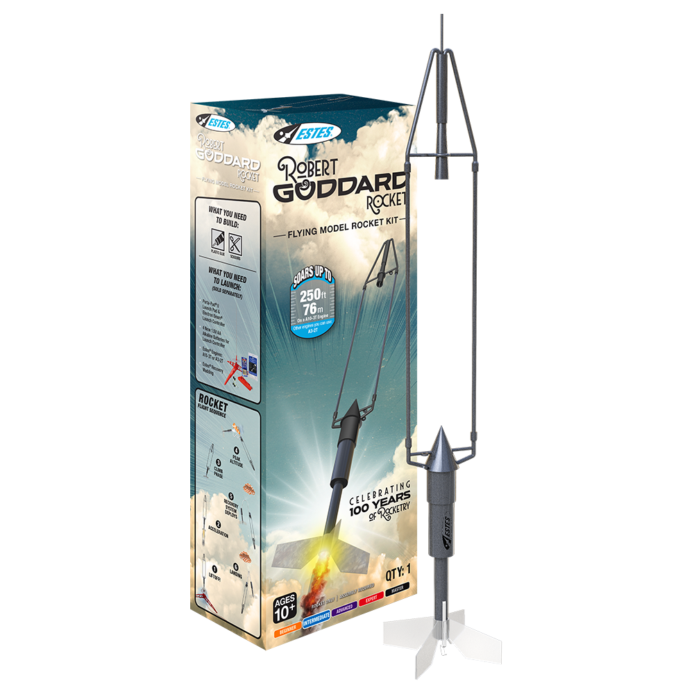 Estes Robert Goddard Flying Scale Model Rocket