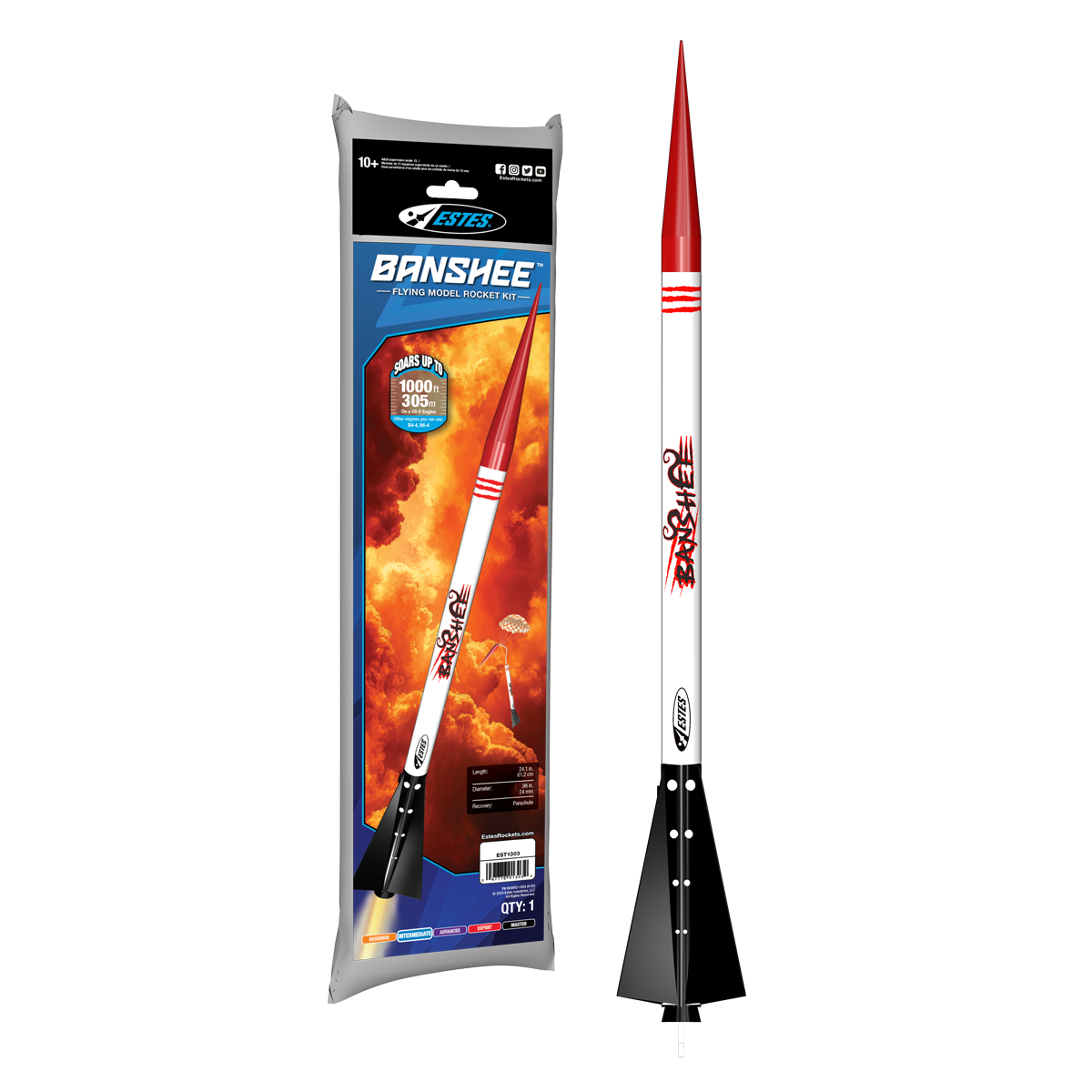 Estes Banshee™ Model Rocket Kit