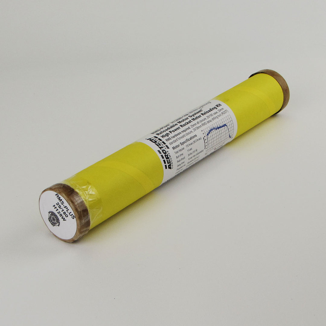 Aerotech RMS-29/180 H128W-14A White Lightning Model Rocket Motor Reload Kit