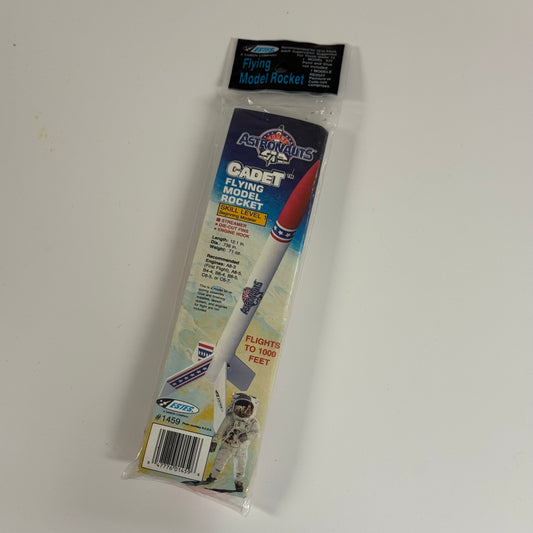 Estes Young Astronauts Cadet Flying Model Rocket