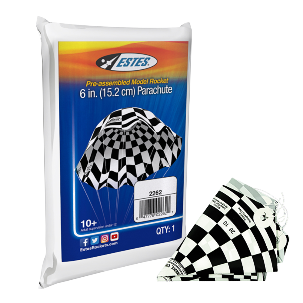 Estes 6" Plastic Parachute