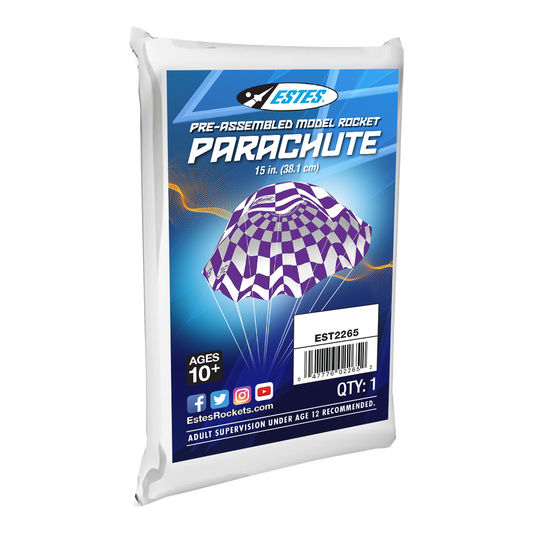 Estes 15" Plastic Parachute