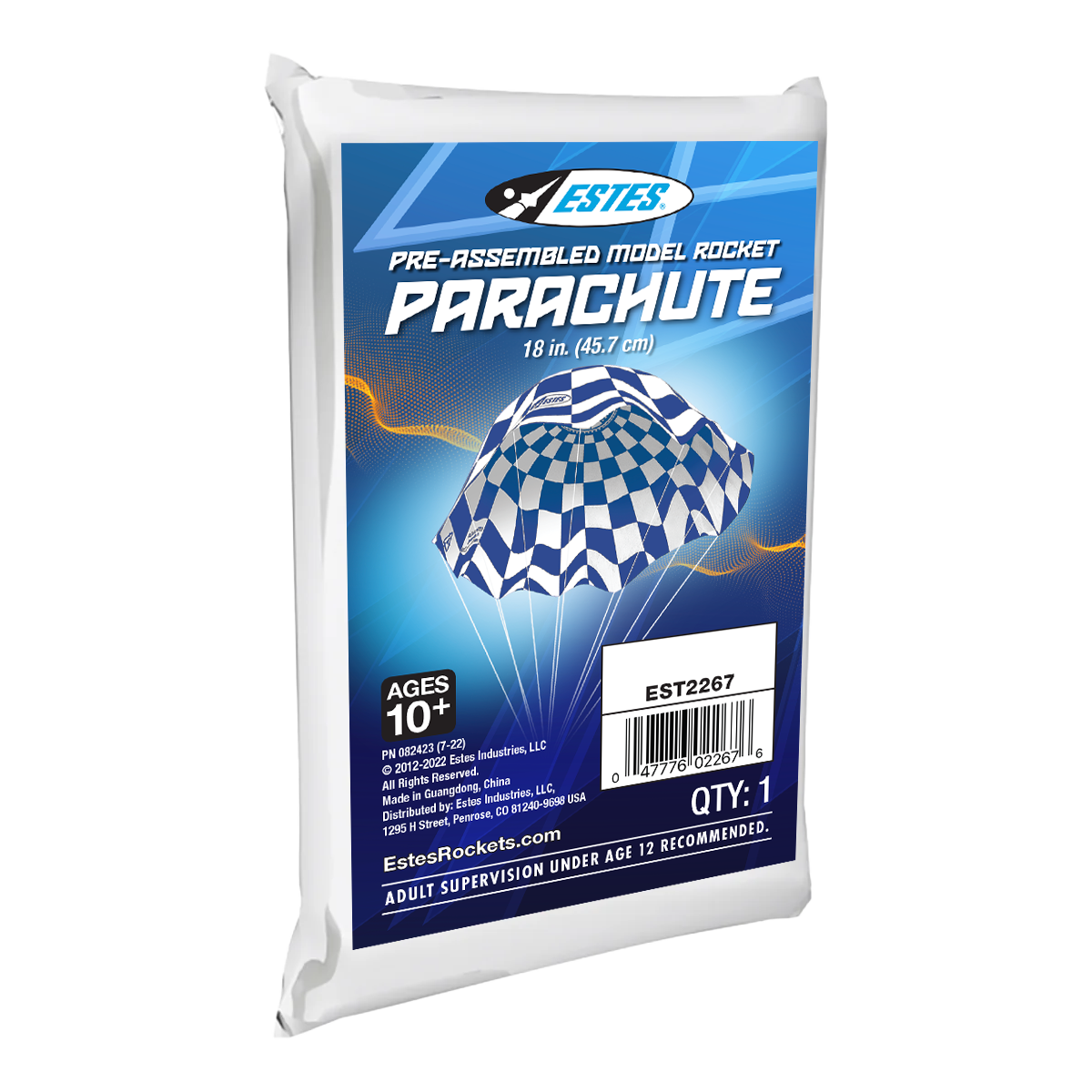 Estes 18" Plastic Parachute