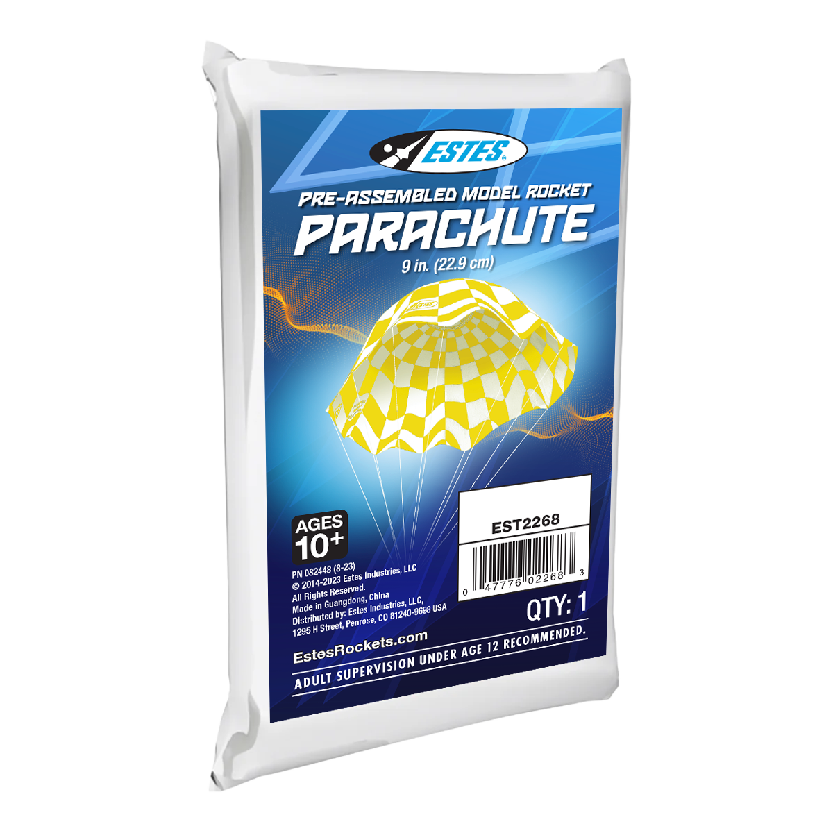 Estes 9" Plastic Parachute