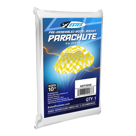Estes 9" Plastic Parachute