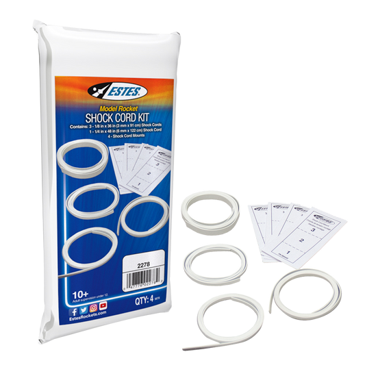 Estes Shock Cords & Mount Pack