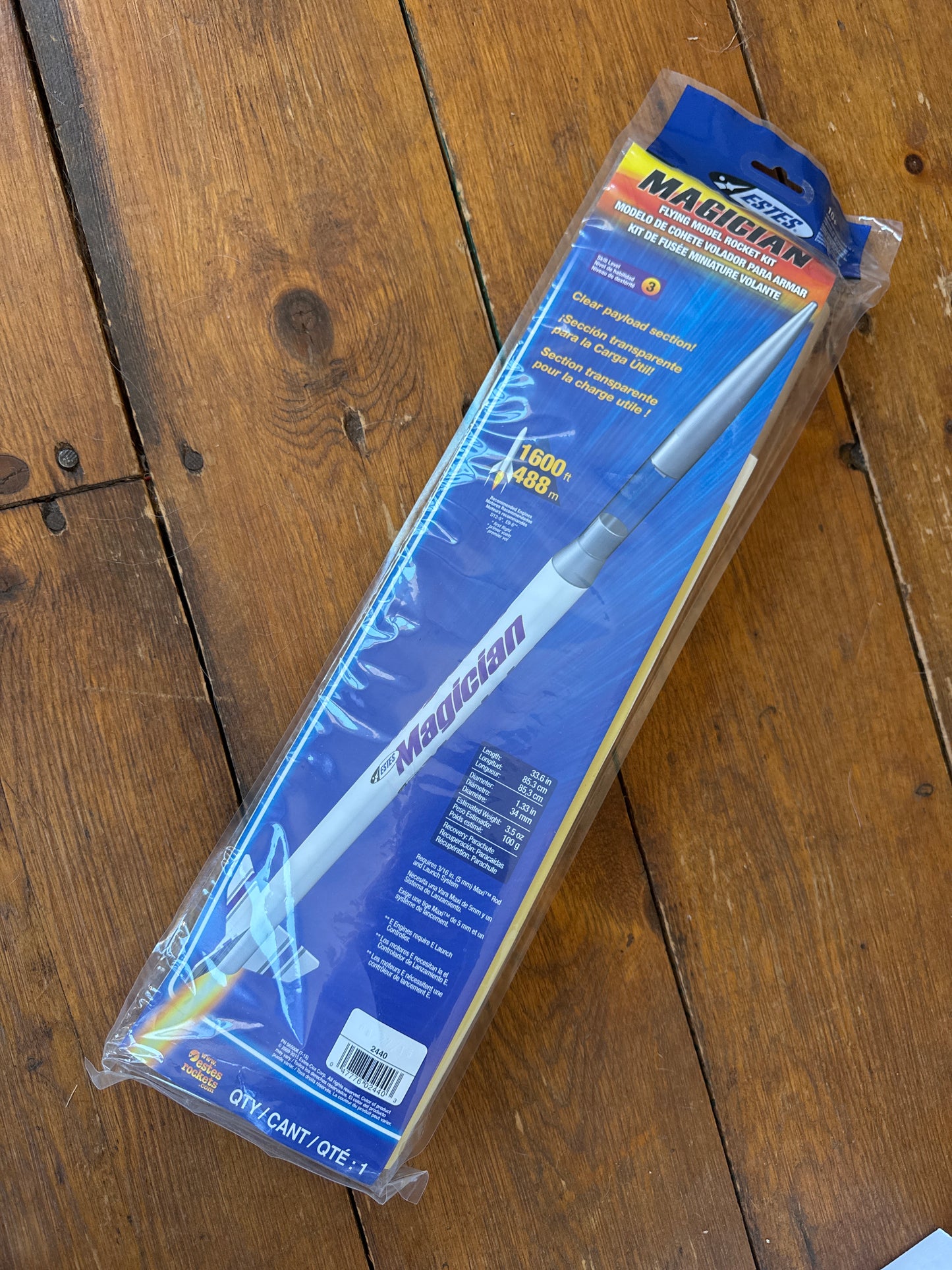 Estes Magician Payloader Model Rocket