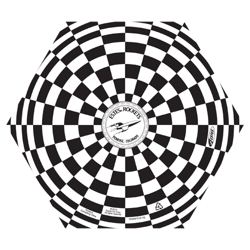Estes 6" Plastic Parachute
