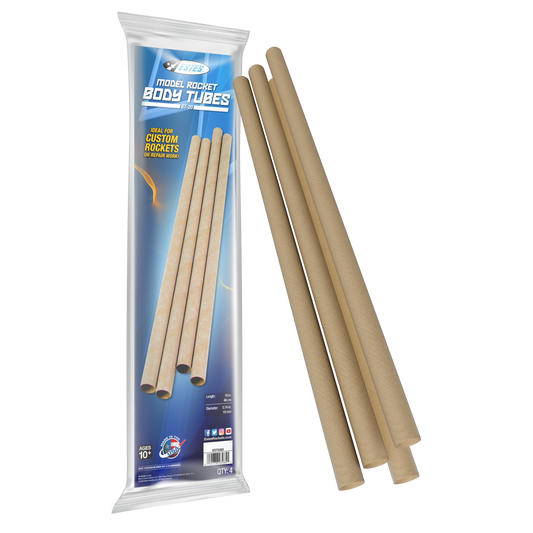 Estes BT-20 Body Tubes, 4-Pack