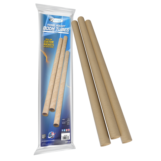 Estes BT-50 Body Tubes, 3-Pack