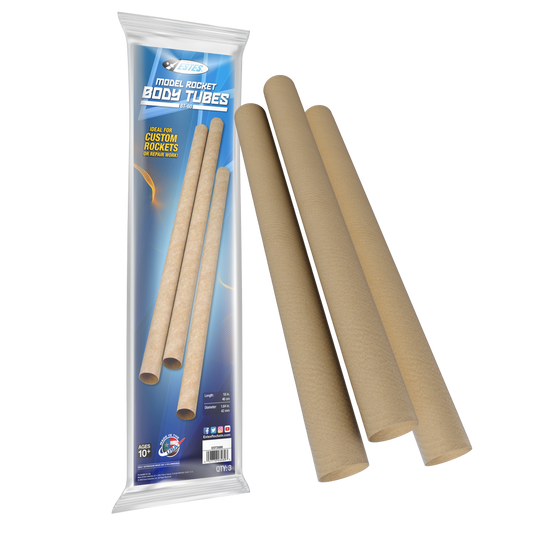 Estes BT-60 Body Tubes, 3-Pack