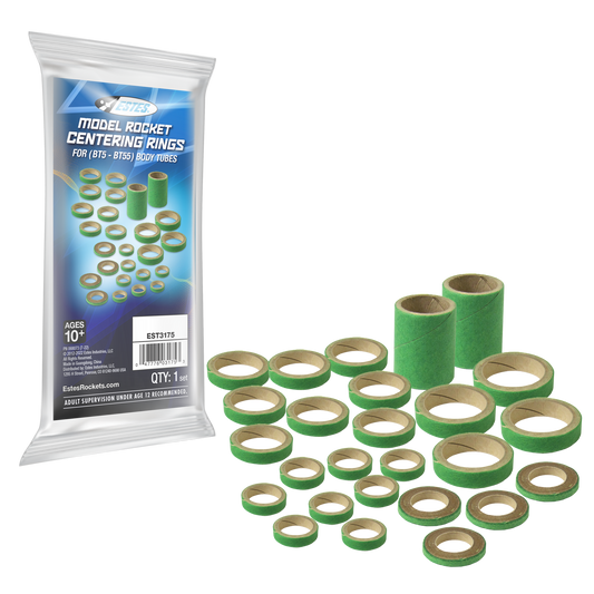 Estes BT5-BT55 Centering Rings (26 pc)