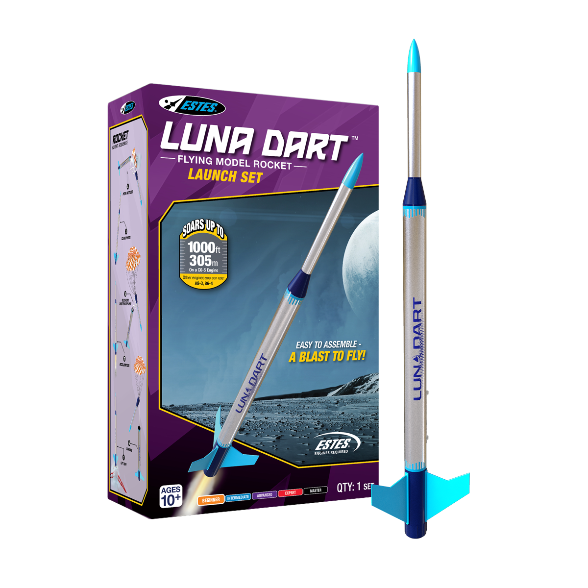 Estes Luna Dart Launch Set