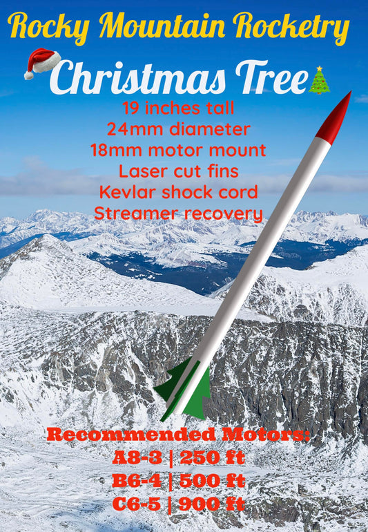 Rocky Mountain Rocketry Christmas Tree