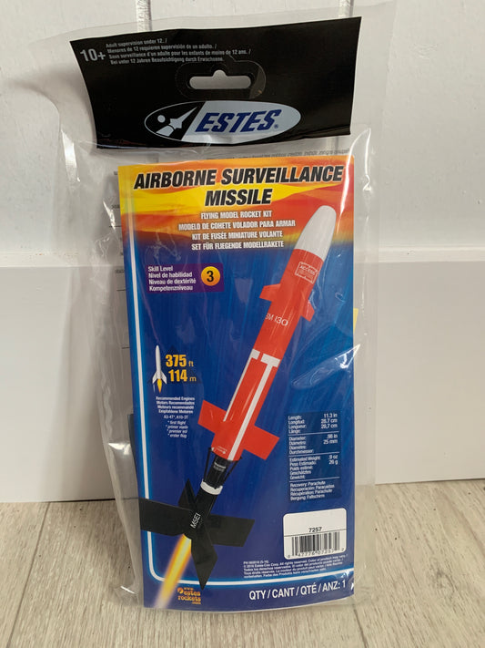 Estes Airborn Surveillance Missile