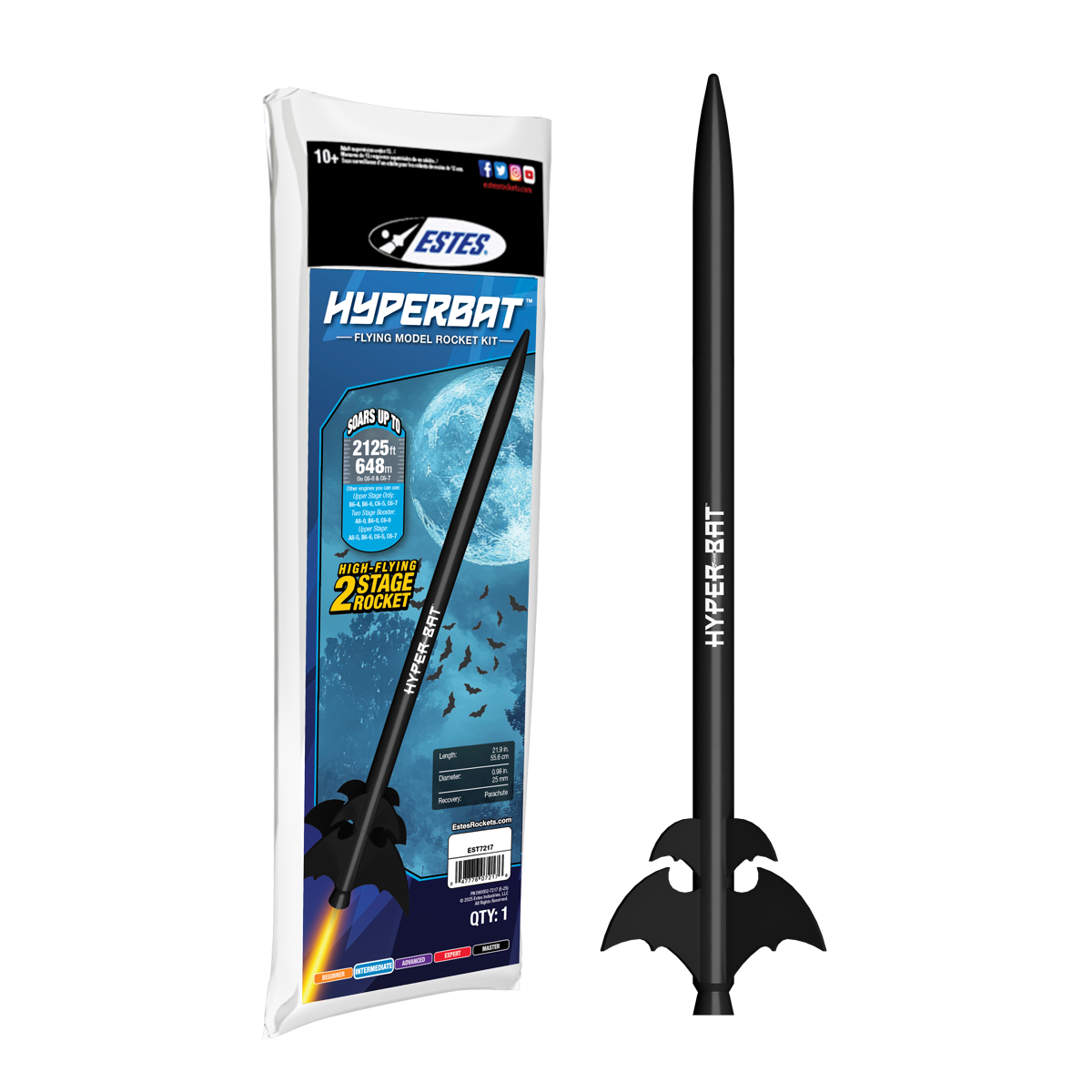 Estes Hyper Bat™ Model Rocket Kit
