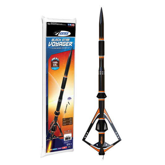 Estes Black Star Voyager™ Model Rocket Kit