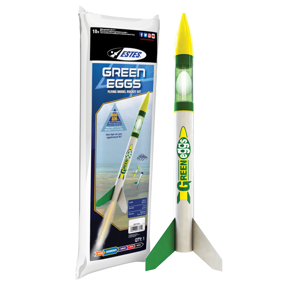 Estes Green Eggs Egg Launcher