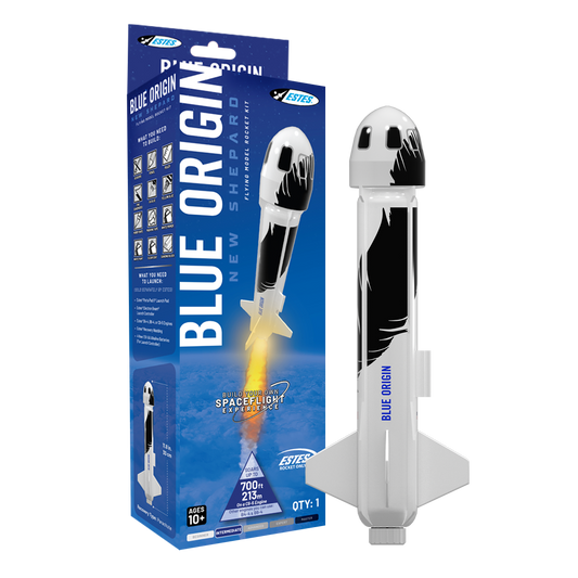 Estes Blue Origin New Shepard Scale Model (Builder's Kit)