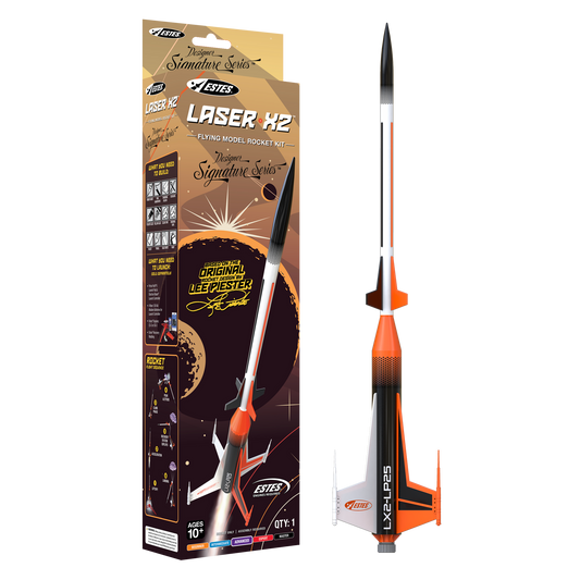 Estes Laser X2™ Designer Signature Series Model Rocket Kit