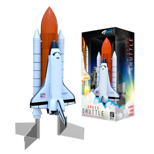 Estes Space Shuttle, 1:200 scale model
