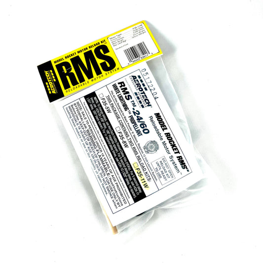 Aerotech RMS-24/60 F35W White Lightning Model Rocket Motor Reload Kit (2-pack)