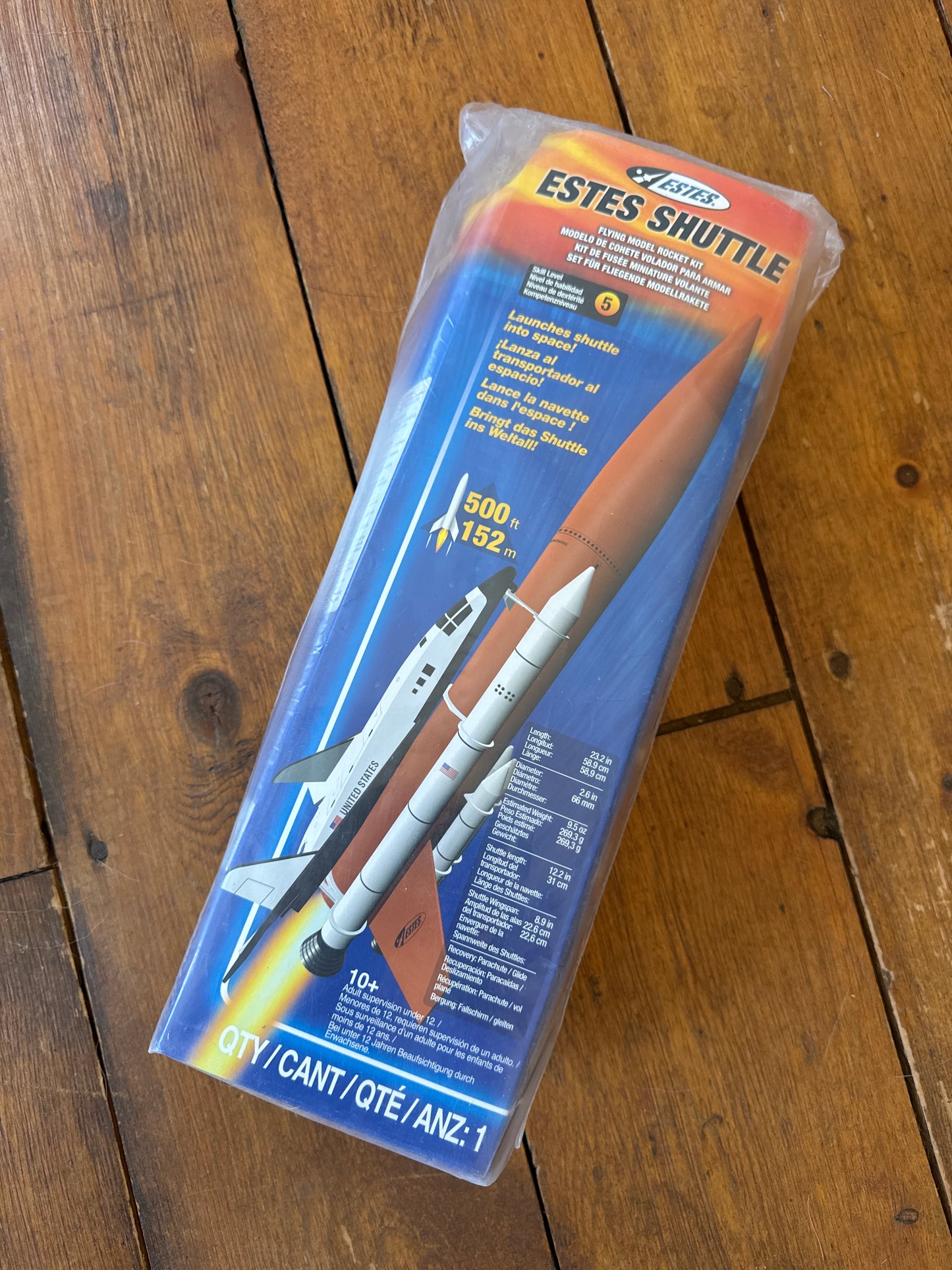 Estes Shuttle Model Rocket Glider