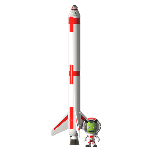 Estes Kerbal Rocket & Jeb