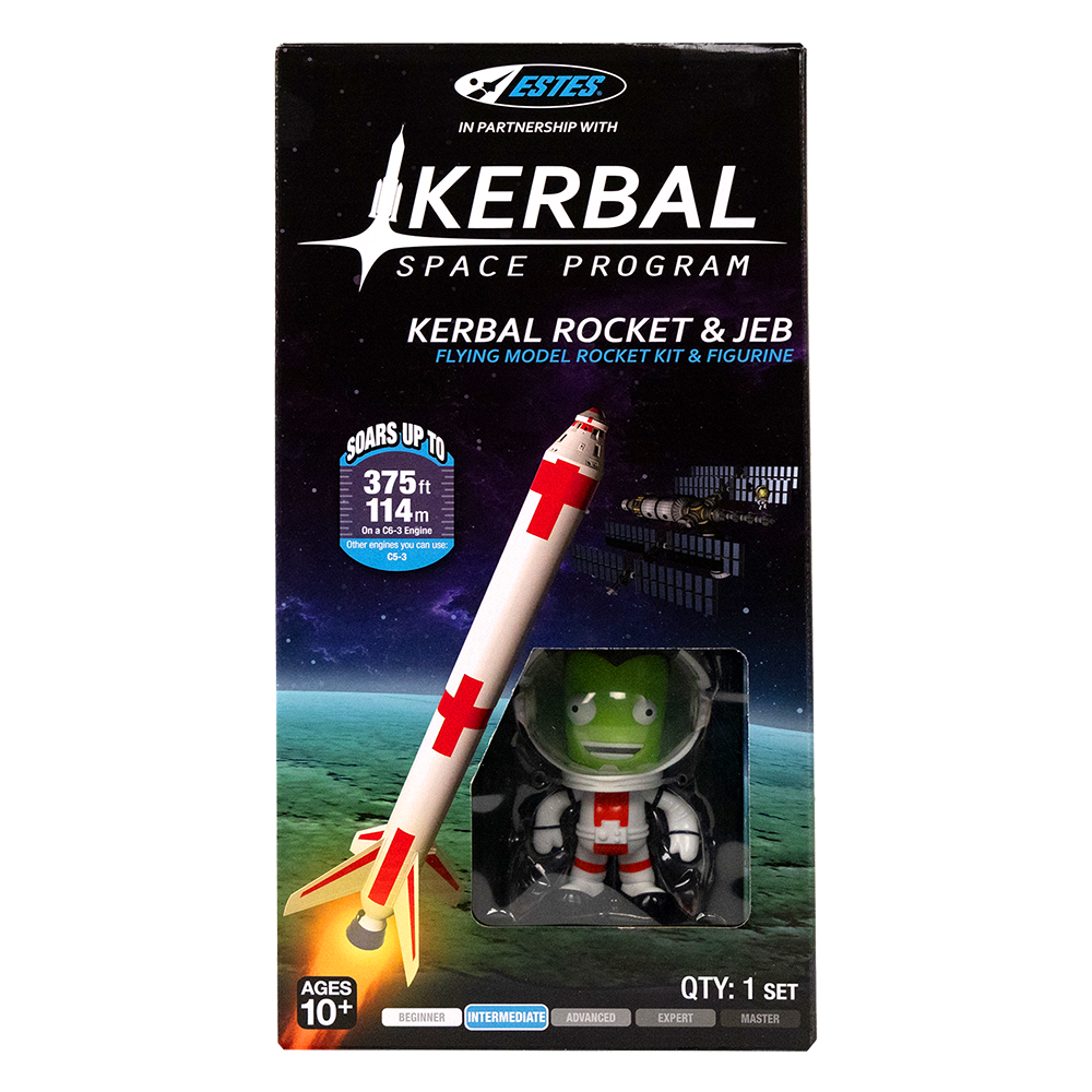 Estes Kerbal Rocket & Jeb