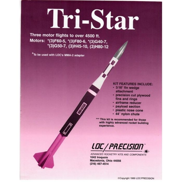 LOC Tri-Star, 4"