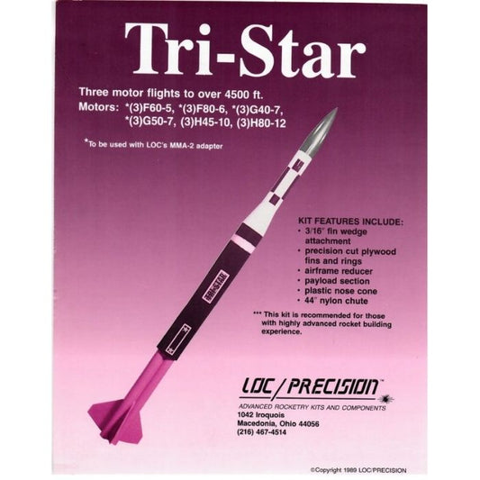 LOC Tri-Star, 4"