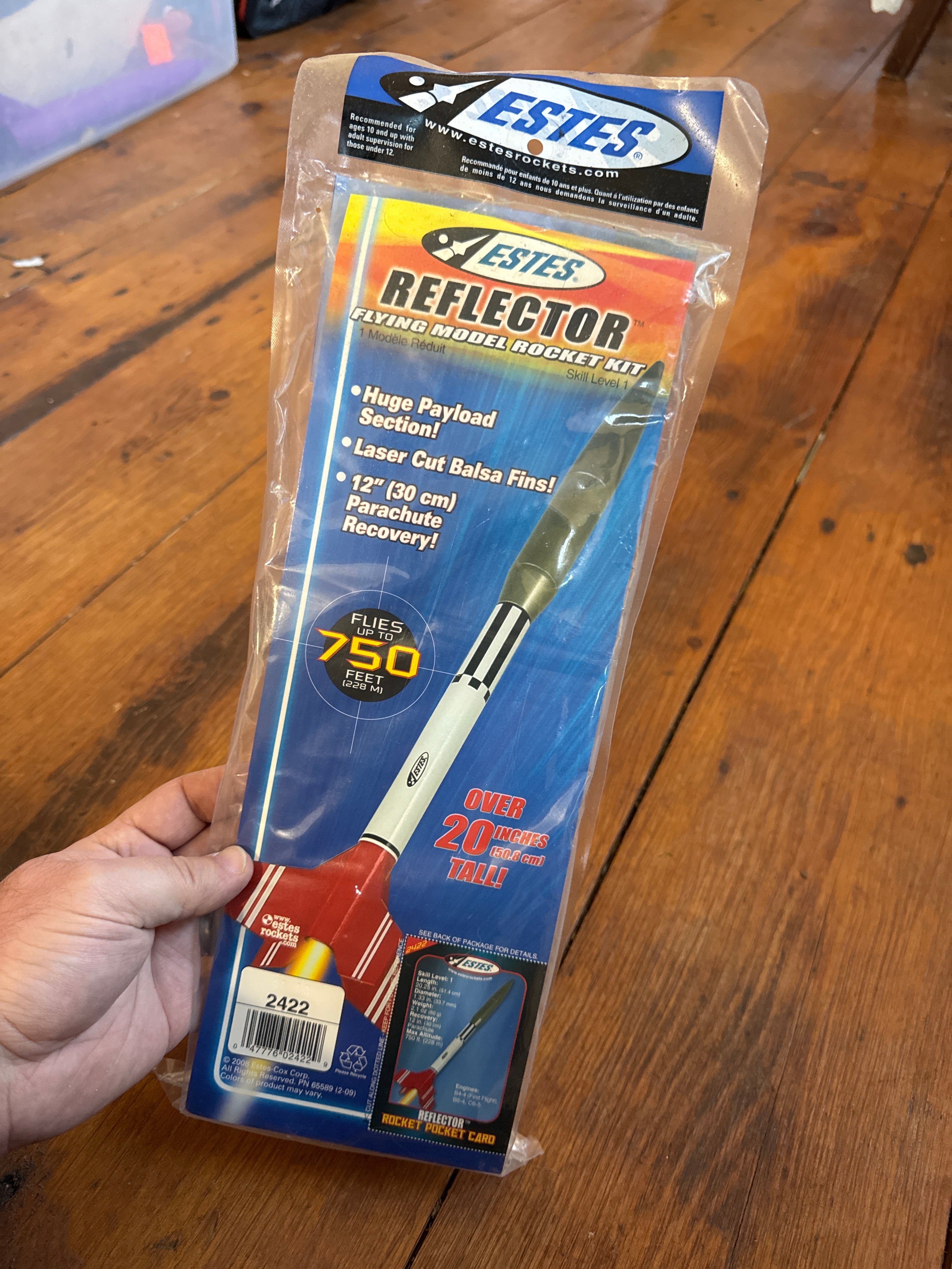 Estes Reflector Model Rocket Kit – New Century Rocketry