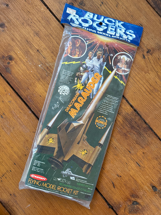 Centuri Buck Rogers Draconian Marauder Vintage Model Rocket