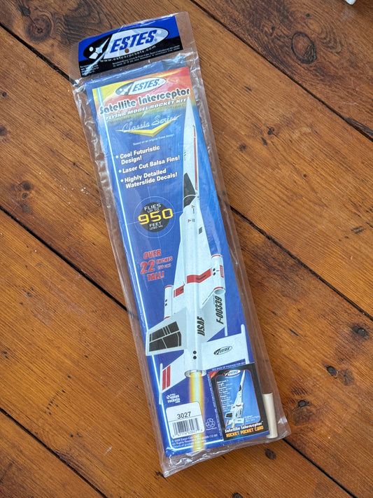 Estes Satellite Interceptor Classic Series Model Rocket